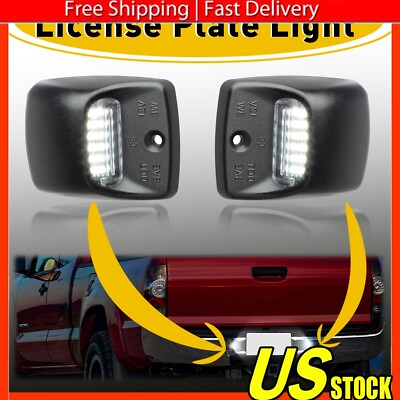 #ad LED License Plate Light Tag Lamp for 2005 2015 Toyota Tacoma amp; 2000 2013 Tundra $12.34