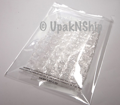 Clear Self Seal Lip amp; Tape Plastic Merchandise Bags w Suffocation Warning Cello $1052.95