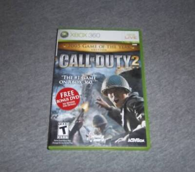 #ad Call of Duty 2 Game of the Year Edition Video Game VERY GOOD $7.88