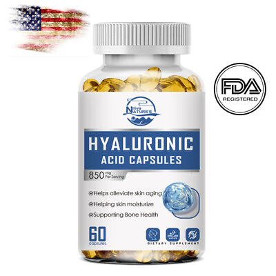 #ad Hyaluronic Acid Capsules Supplement Support Healthy Joints Help Reduce Wrinkles $11.98