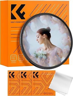 #ad Kamp;F Concept Kaleidoscope Filter Special Effects Lens Filter Prism Crystal Glass $32.99