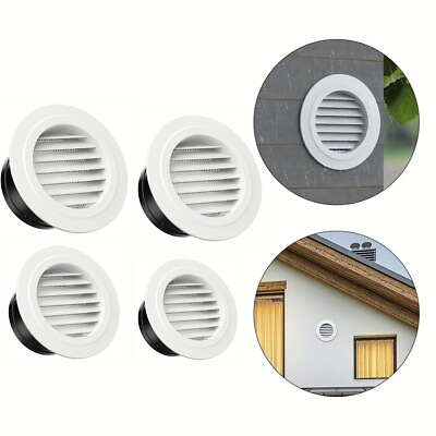 #ad Duct Vents Round Duct Vents Personalized Airflow Resist Leaks ABS Round $12.03