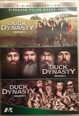 #ad DUCK DYNASTY Complete Seasons 1 2 3 7 Disc Collector#x27;s Set DVD $5.95