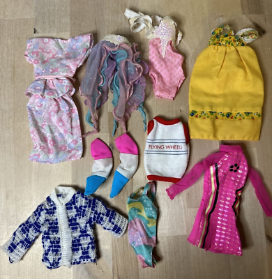 #ad Lot of 8 Vintage Barbie Clothing Items and Sets See Description and Pictures $40.00