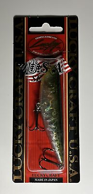 #ad Lucky Craw USA Sammy 85 Topwater Lure Ghost Blue Gill $17.99