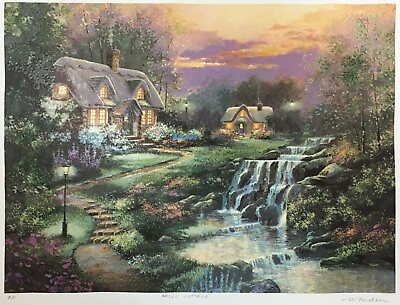 #ad Falls Cottage by Andrew Warden UNFRAMED Serigraph Hand Signed LTD Edition of 25 $195.00