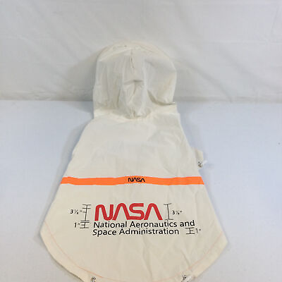 #ad ChoChoCho Dogs White Reflective Streetwear Waterproof NASA Costume Size 3XL Used $31.55