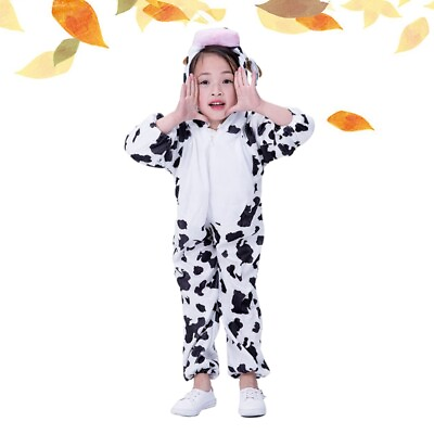 #ad Cow Role Play Accessory Cow Costume Outfit Xmas Costume Dress $18.38