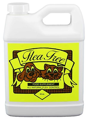 #ad Flea Free Pure Organic Food Supplement and Natural Pet Products 32 Ounce $65.48