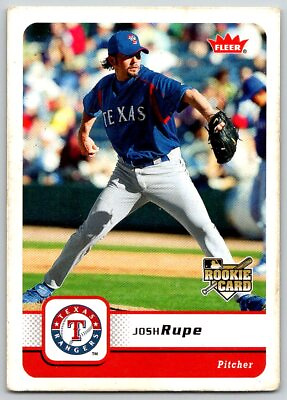 #ad 2006 Fleer Josh Rupe Texas Rangers #286 FB $1.55