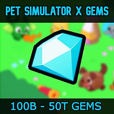#ad Pet Simulator X 💎1T 5T 10T 25T 50T💎 100% Cheap Gems Diamonds PSX $50.12
