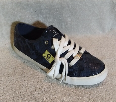 #ad G by Guess Womens Blue Black Snakeskin Shoe Right Only Size: 8 #US59 16 $14.96