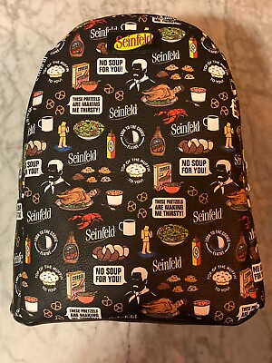 #ad FUNKO Seinfeld Quote Mini Backpack Purse Bag Brand NEW Mint WALMART EXCLUSIVE $19.99