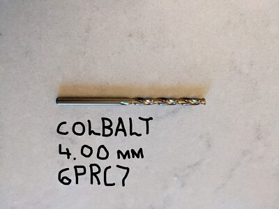 #ad Jobber Drill Bit s mm Cobalt Steel 135 Degrees Westward $2.63