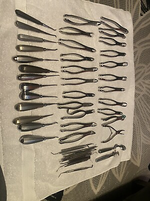 #ad Dental Extraction Forceps And Elevators $375.00