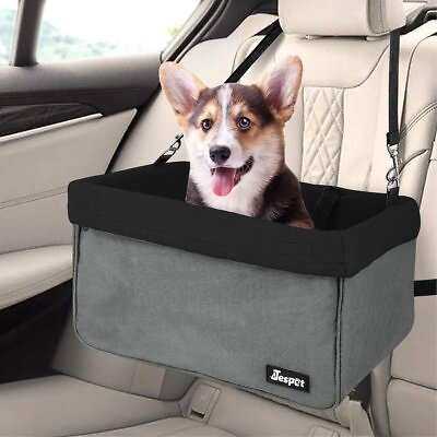 #ad #ad Dog Car Seat for Small Dogs Upgraded Dog Booster Seat Metal Frame Doggy Pet Car $32.99