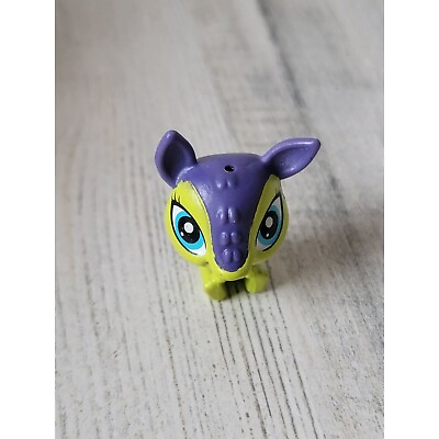 #ad Miniature armadillo animal pet toy figure purple $4.28