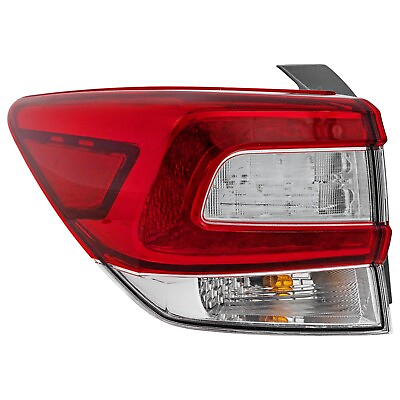 #ad Tail Light For 17 19 Subaru Impreza Hatchback 18 19 Crosstrek Left Side Outer $77.42