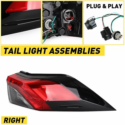 #ad Right Tail Passenger Light Rear Lamp Outer Brake For Toyota RAV4 2019 2023 NEW $82.99