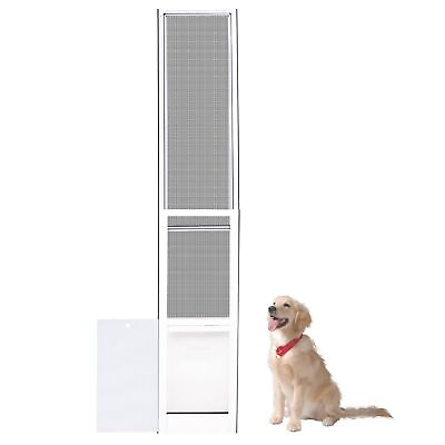 #ad #ad Large Dog Door for Sliding Glass Doors Doggie Door Insert for Screen Patio Pe... $215.02