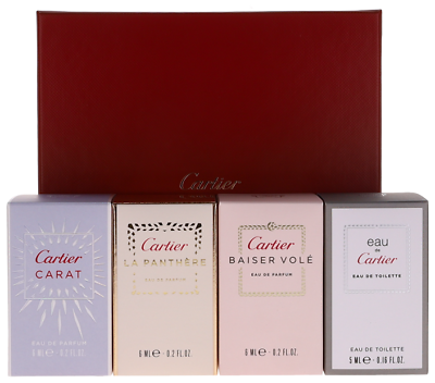 #ad Mini Collection By Cartier For Women Set: EDP x3EDT 0.20.20.20.16 oz New $71.81