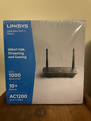 #ad Linksys EA6350 4B 1200 Mbps 4 Port 1000 Mbps Wireless Router $24.99