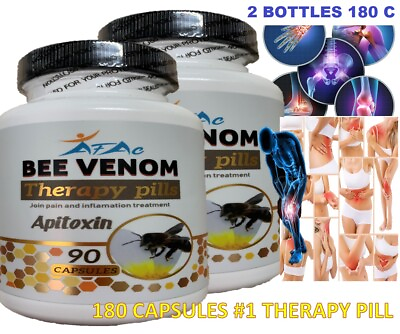 #ad 2 NATURAL BEE Venom Extract anti inflamatory Extracts artritis support $18.60