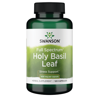 #ad Swanson Holy Basil Leaf Tulsi Stress Support and Emotional Well Being Sup... $9.54