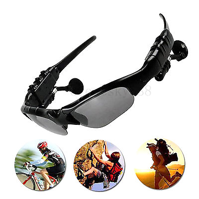 #ad Bluetooth Sunglasses Stereo Wireless Headset For Car Driver Trucker Motorcycle $16.91