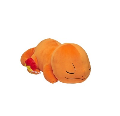 #ad #ad Pokemon Sleeping Charmander 18quot; Plush Brand New Great As A Gift Rare $55.00