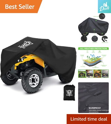 #ad Heavy Duty Waterproof ATV Cover Durable Poly UV Resistant 103 inch $38.99