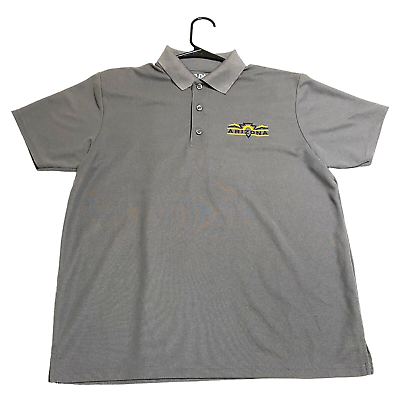 #ad Arizona State USA Embroidered Polo Shirt Adult Medium Gildan Performance USA Men $10.77