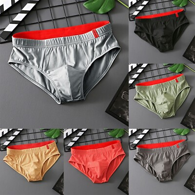 #ad Hot New Breathable Mens Underwear Briefs All Season Underwear Comfort Underpants $8.34