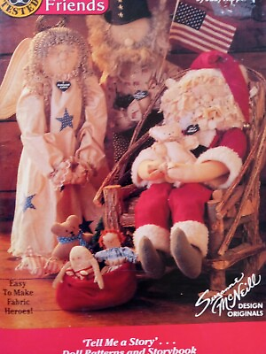 #ad Christmas Craft Sewing Pattern Pre owned Uncut Booklet. Santa And Doll Patterns $4.99