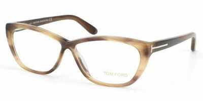 #ad Tom Ford TF5227 Brown Fade Cat Eye Plastic Eyeglasses Frame 54 10 130 FT5227 New $191.60