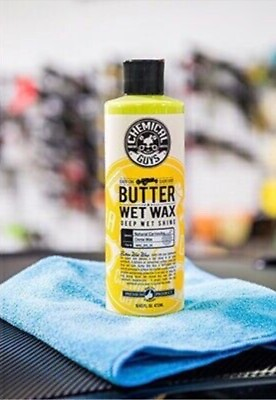 #ad Chemical Guys Butter Wet Wax Deep Wet Gloss Carnauba anti UV 16 oz WAC 201 16 $17.99