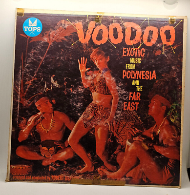 #ad Robert Drasnin – Voodoo Exotic Music From Polynesia Vinyl Rec 1959 L1679 $102.76