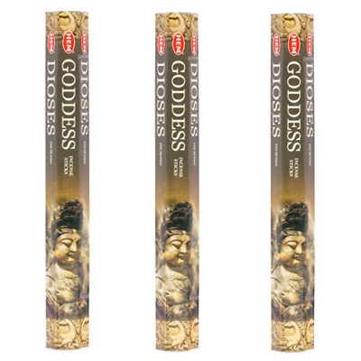 #ad Set of 3 HEM quot;Goddessquot; Scented Meditation Ritual Incense Sticks 20g Packs $16.99