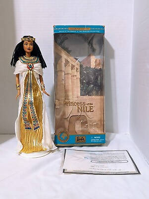 #ad 2001 Barbie Princess of The Nile Dolls of The World Collector Edition 53369 $31.95