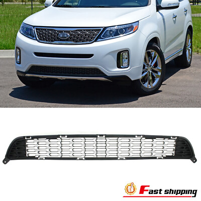 #ad Factory Style Black Front Bumper Lower Grille Grill For 2014 2015 Kia Sorento LX $48.50