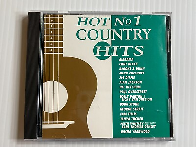 #ad Hot No.1 Country Hits Artists Compilation 1992 Prealm Records Country CD $10.00