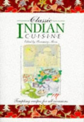 #ad Classic Indian Cuisine Hardcover By Rosemary Moon GOOD $6.02