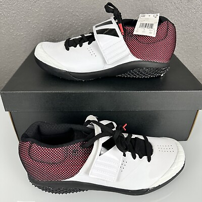 #ad Adidas Adizero Javelin Shoes Red White B37491 Men’s Size 9.5 Track amp; Field $99.99