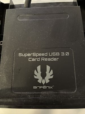 #ad BitFenix SuperSpeed USB 3.0 Card Reader With Holder $35.00