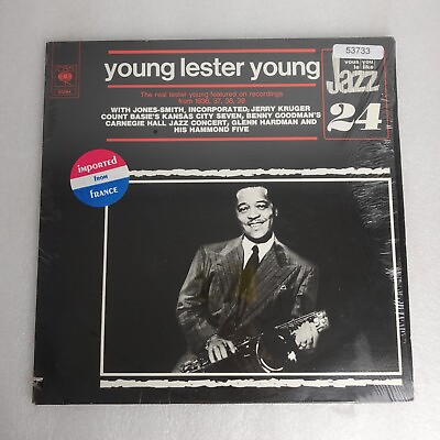 #ad Lester Young Young Lester Young w Shrink LP Vinyl Record Album $9.77