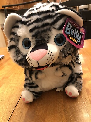 #ad Belly Buddies Tiger 10quot; soft plush $14.00