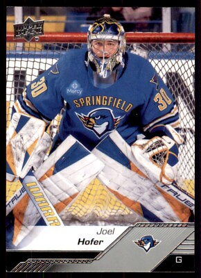 #ad 2022 23 AHL Base #78 Joel Hofer Springfield Thunderbirds $0.99