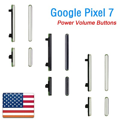 #ad OEM Key Power Volume Buttons Replacement Side Button For Google Pixel 7 $17.99