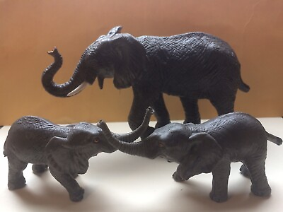 #ad Toy Elephant with 2 Elephant Calves $25.00