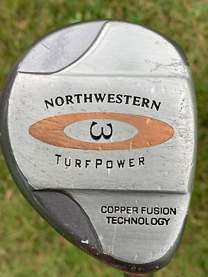 #ad Northwestern TURF POWER 3 Wood 42 3 4” RH Reg Flex V TECH GRAPHITE $9.99 SHIP $24.99